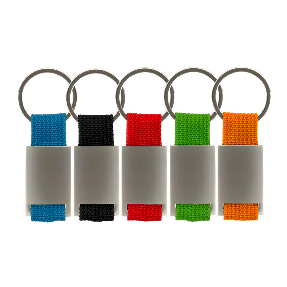 Leather And Metal Keychain-13