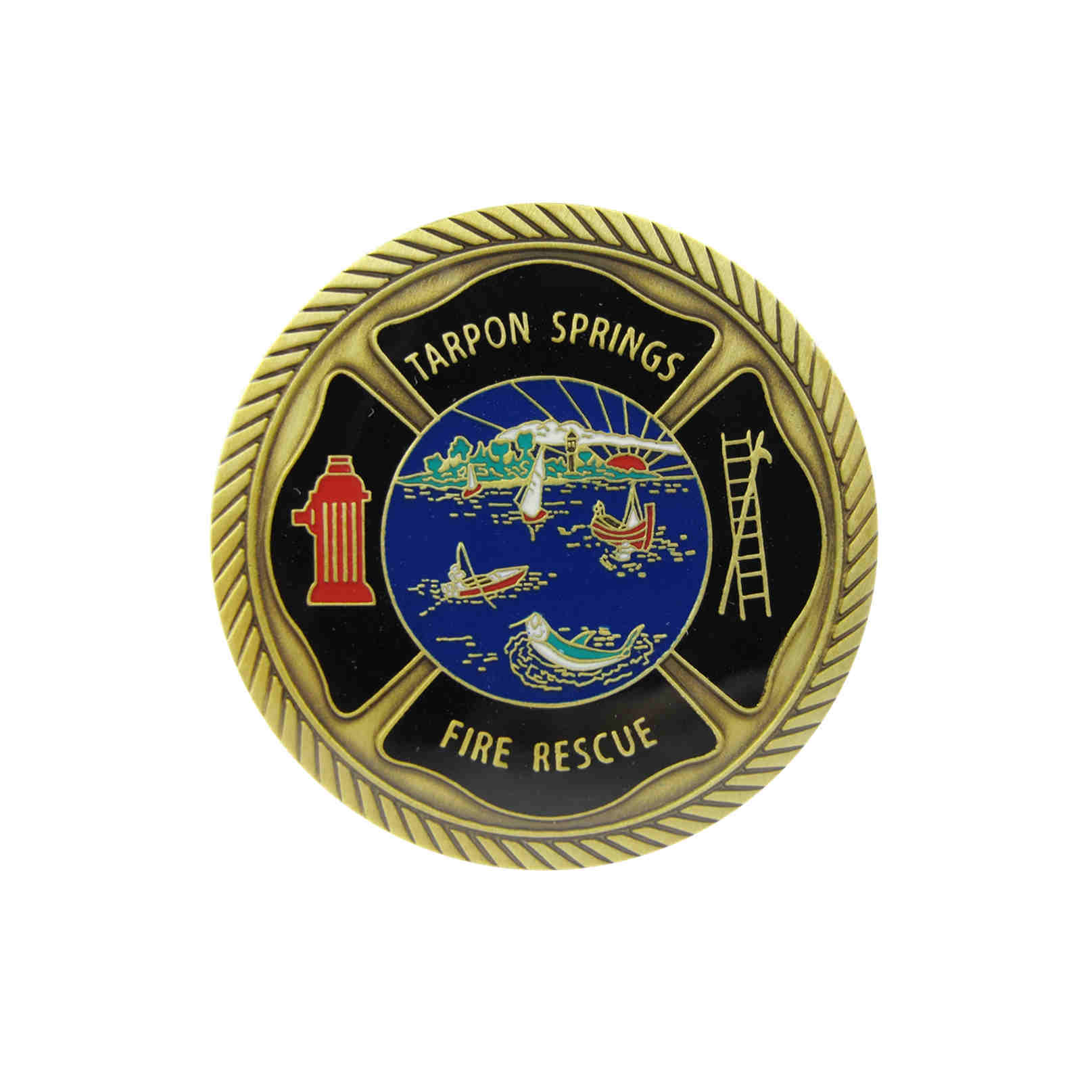 Firefighter Challenge Coins