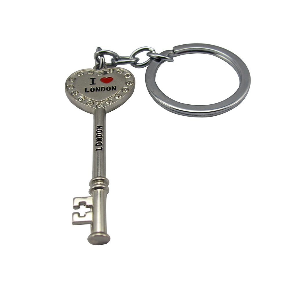 Key Shaped Keychain