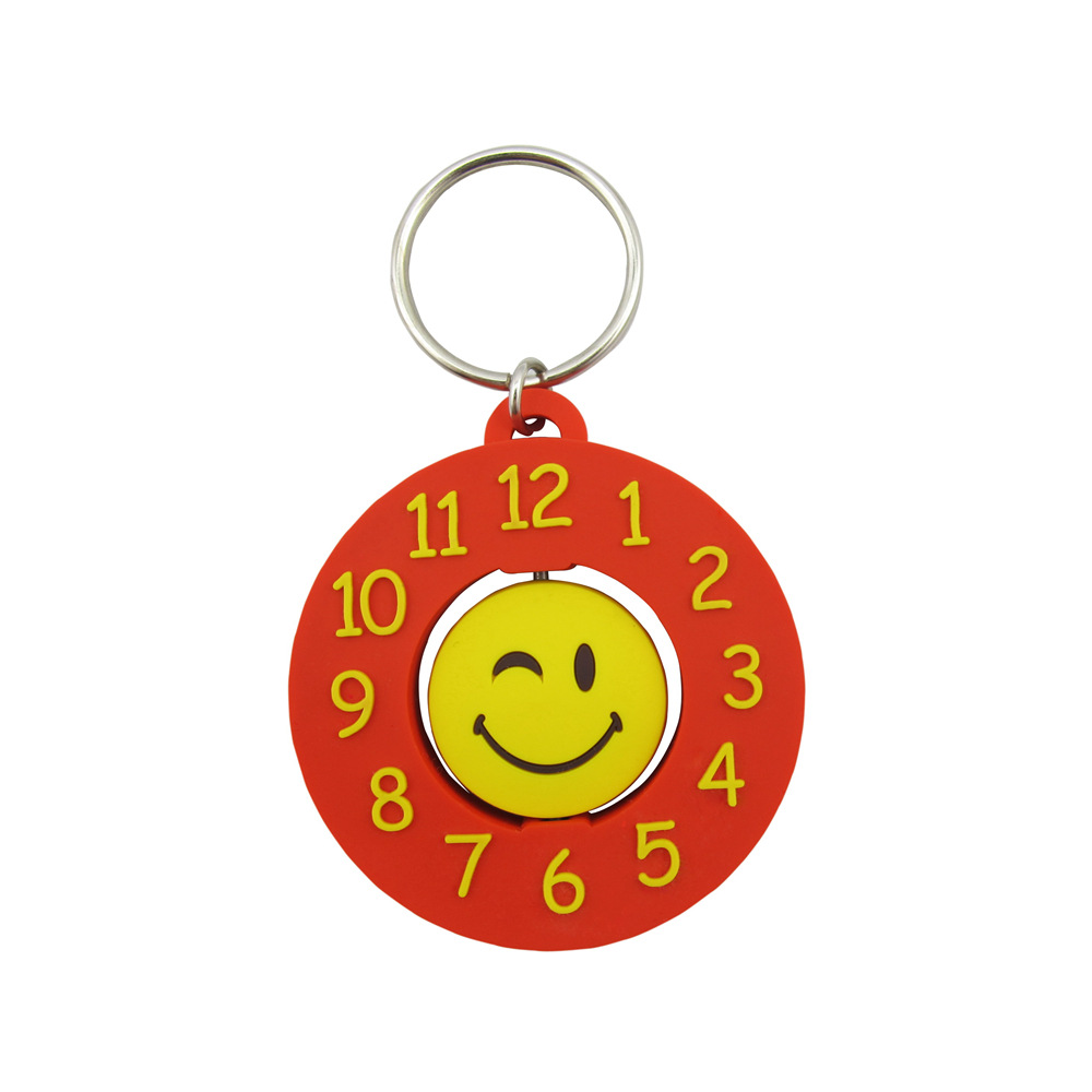 Soft PVC Emoji Keychains