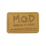 Debossed Leather Patch