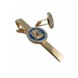Tie Clip And Cufflink Set