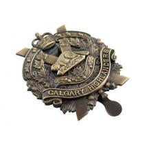 Calgary Highlanders Cap Badge