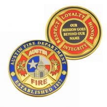 Firefighter Challenge Coins