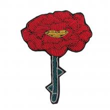 Bullion Stitch Embroidery-Flower