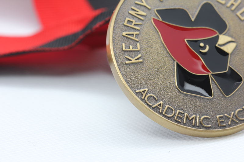 Custom Design School Medal