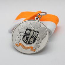 Rosman High Scool Nickel Plated Medal