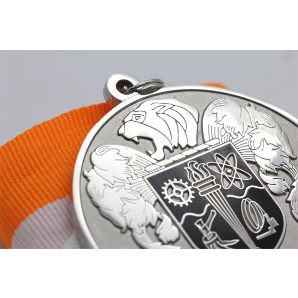 Rosman High Scool Nickel Plated Medal