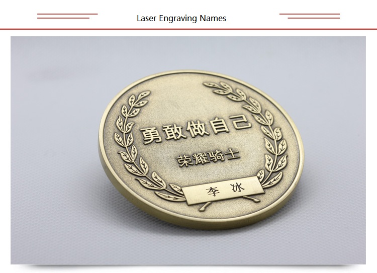 Custom Design Silver Plated Soft Enamel Awarded Medal 