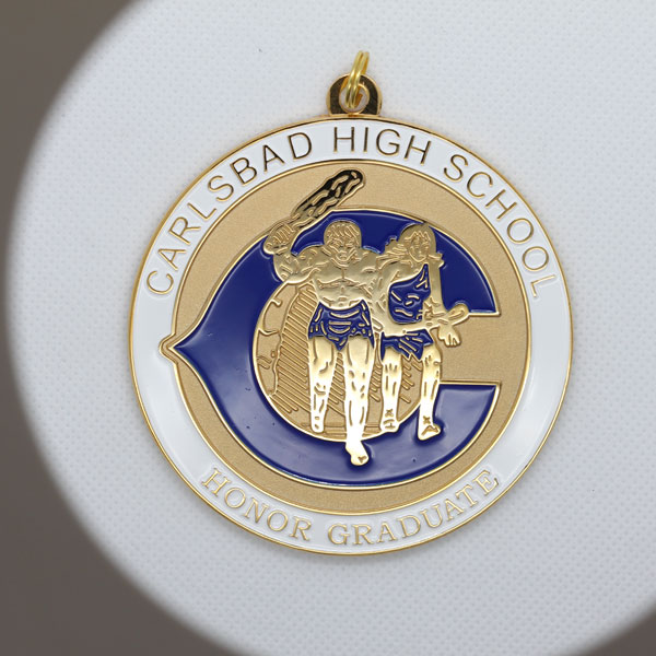 China manufacturer of Carlsbao High School Honor Graduate Medal