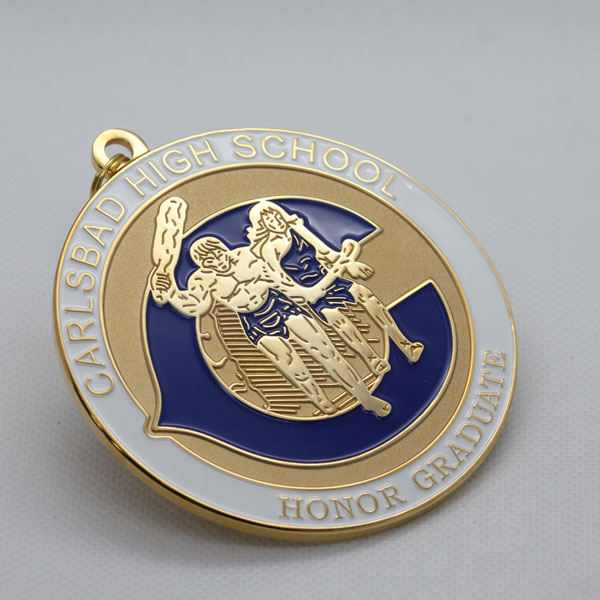 China manufacturer of Carlsbao High School Honor Graduate Medal