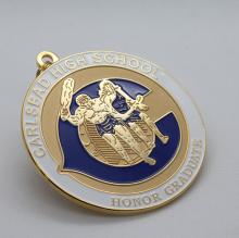 China manufacturer of Carlsbao High School Honor Graduate Medal