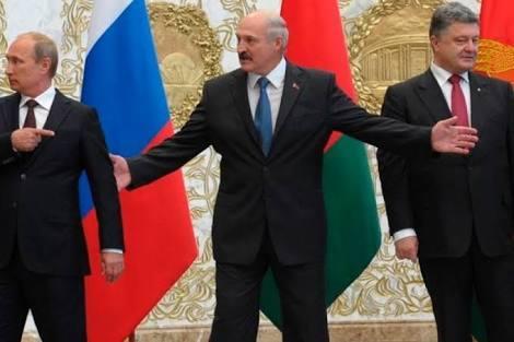 Putin, Lukashenko, Poroshenko