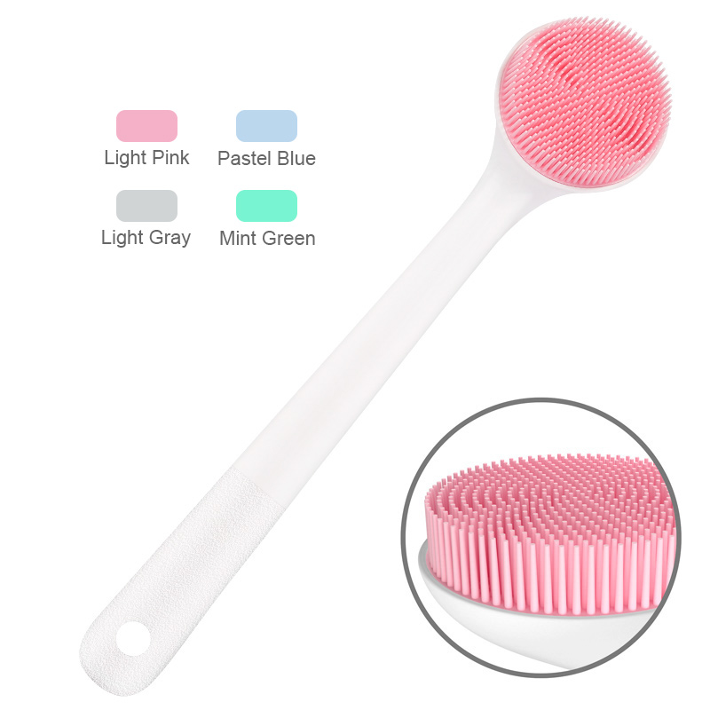 Silicon Long Handle Body Bathing Brush