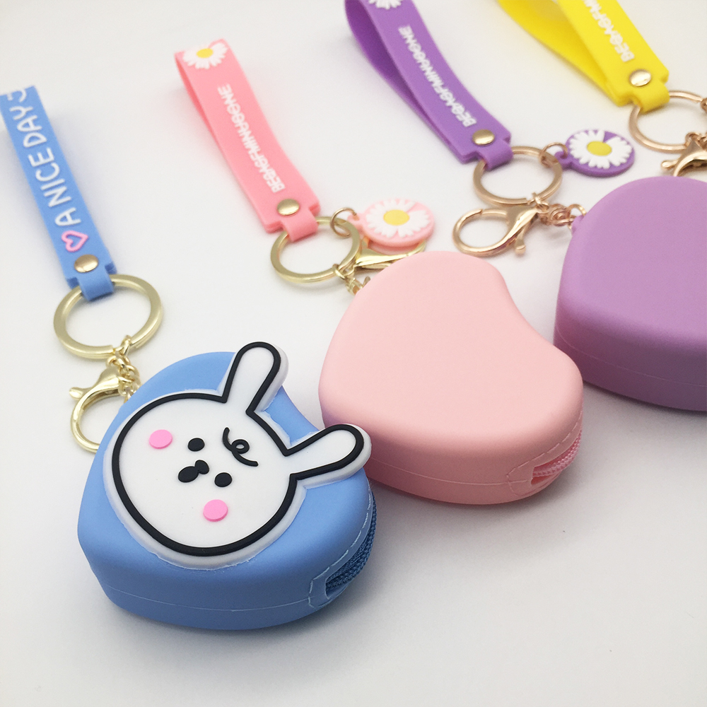 Coin purse keychain