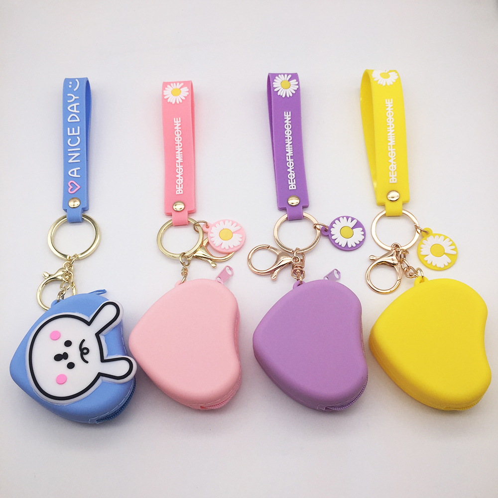 Coin purse keychain