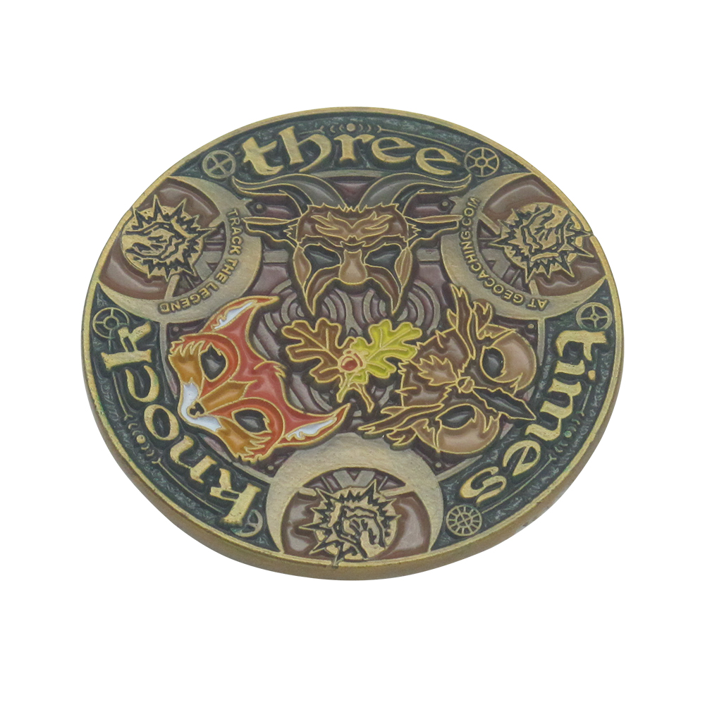 Antique Gold Challenge Coins-01
