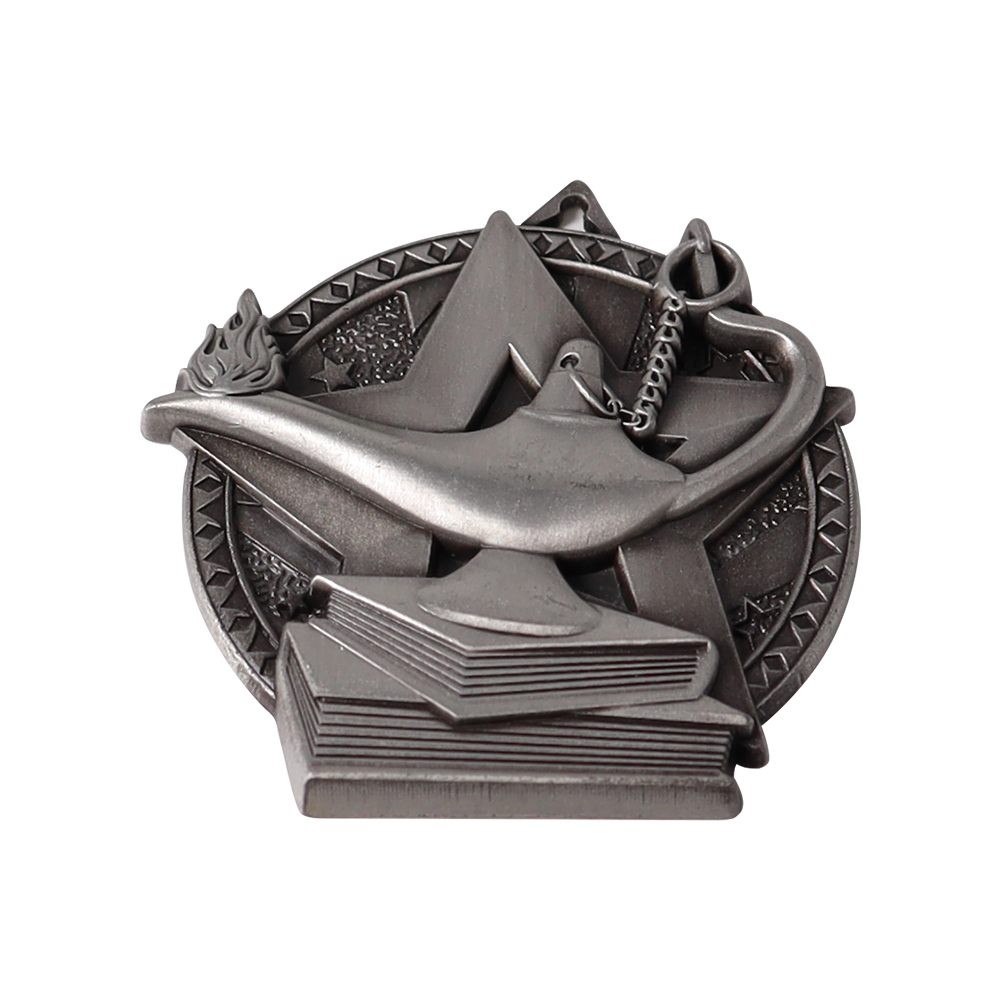 Magic lamp shape medal