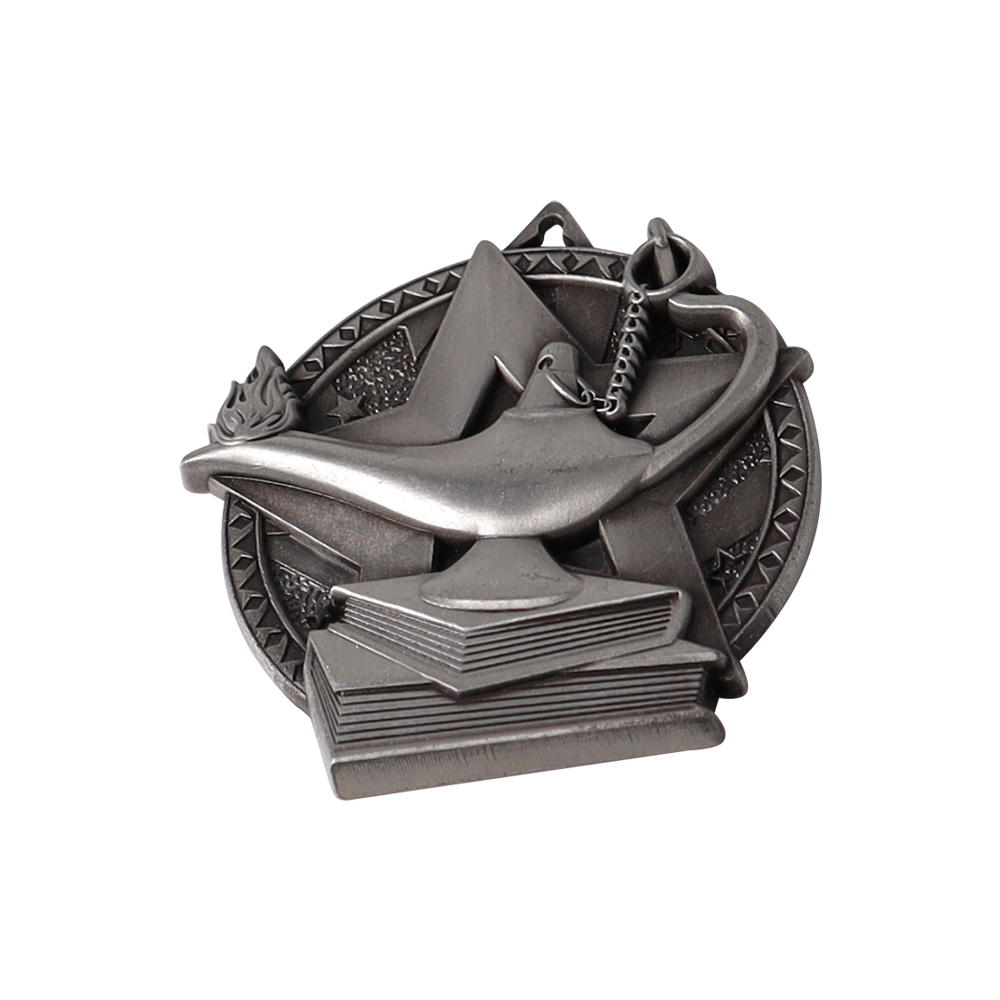 Magic lamp shape medal