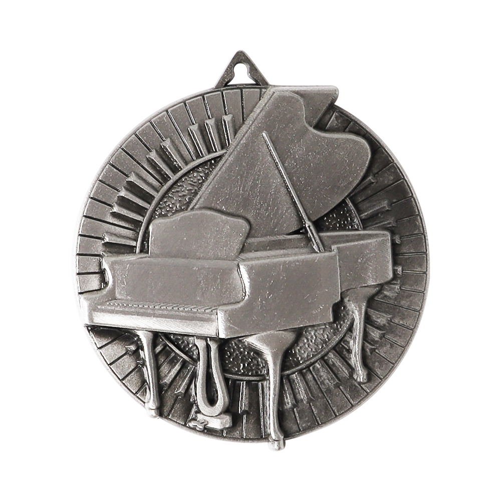 Piano shape medal