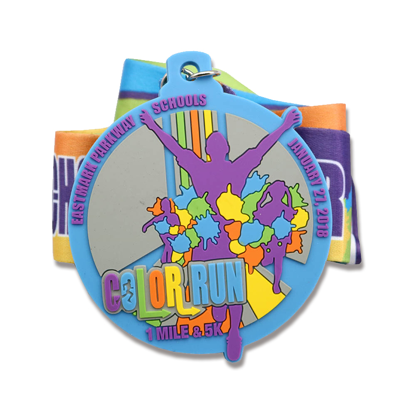 Soft PVC Rubber Medals