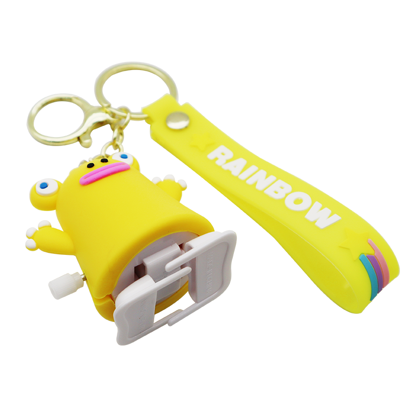 Walking PVC Keychain Toy