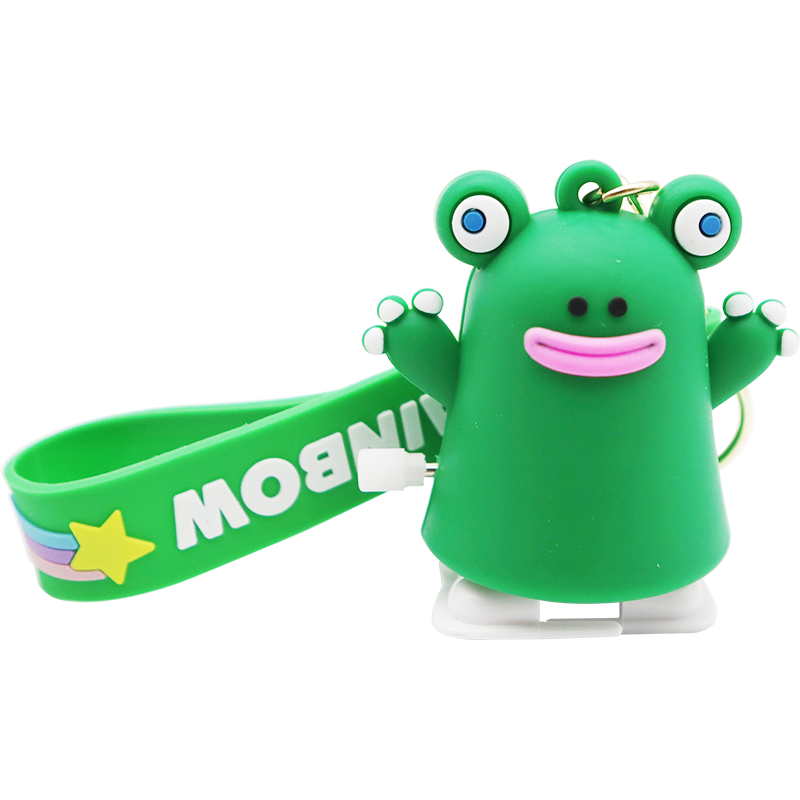 Walking PVC Keychain Toy