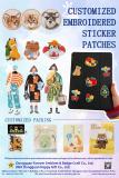 Customized Embroidered Sticker Patches