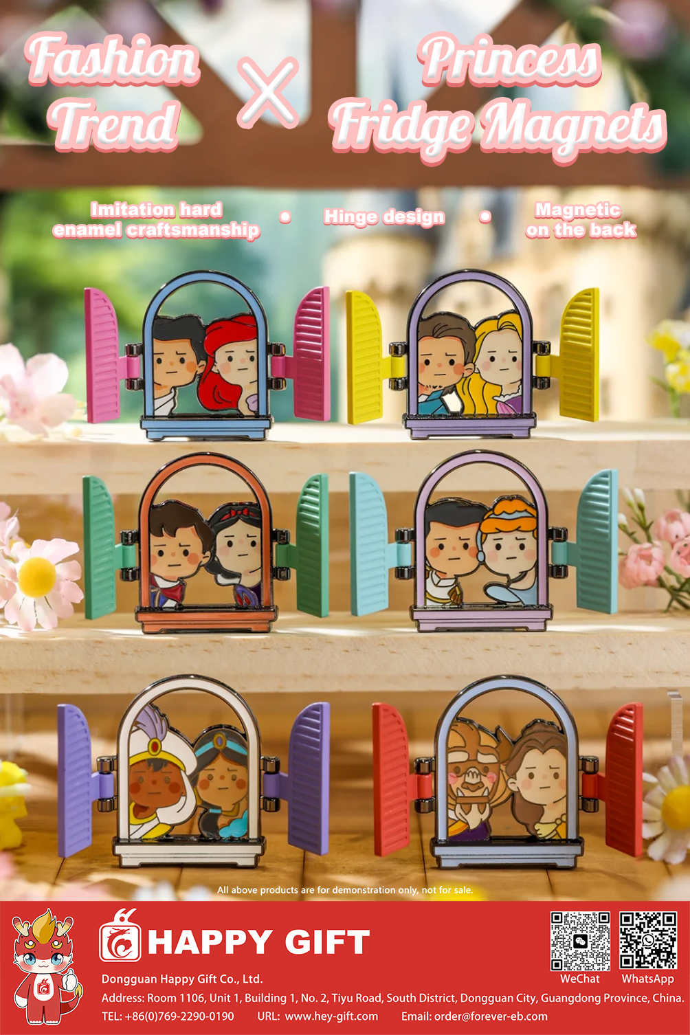 202605 Keep with Disney Princess Fridge Magnets