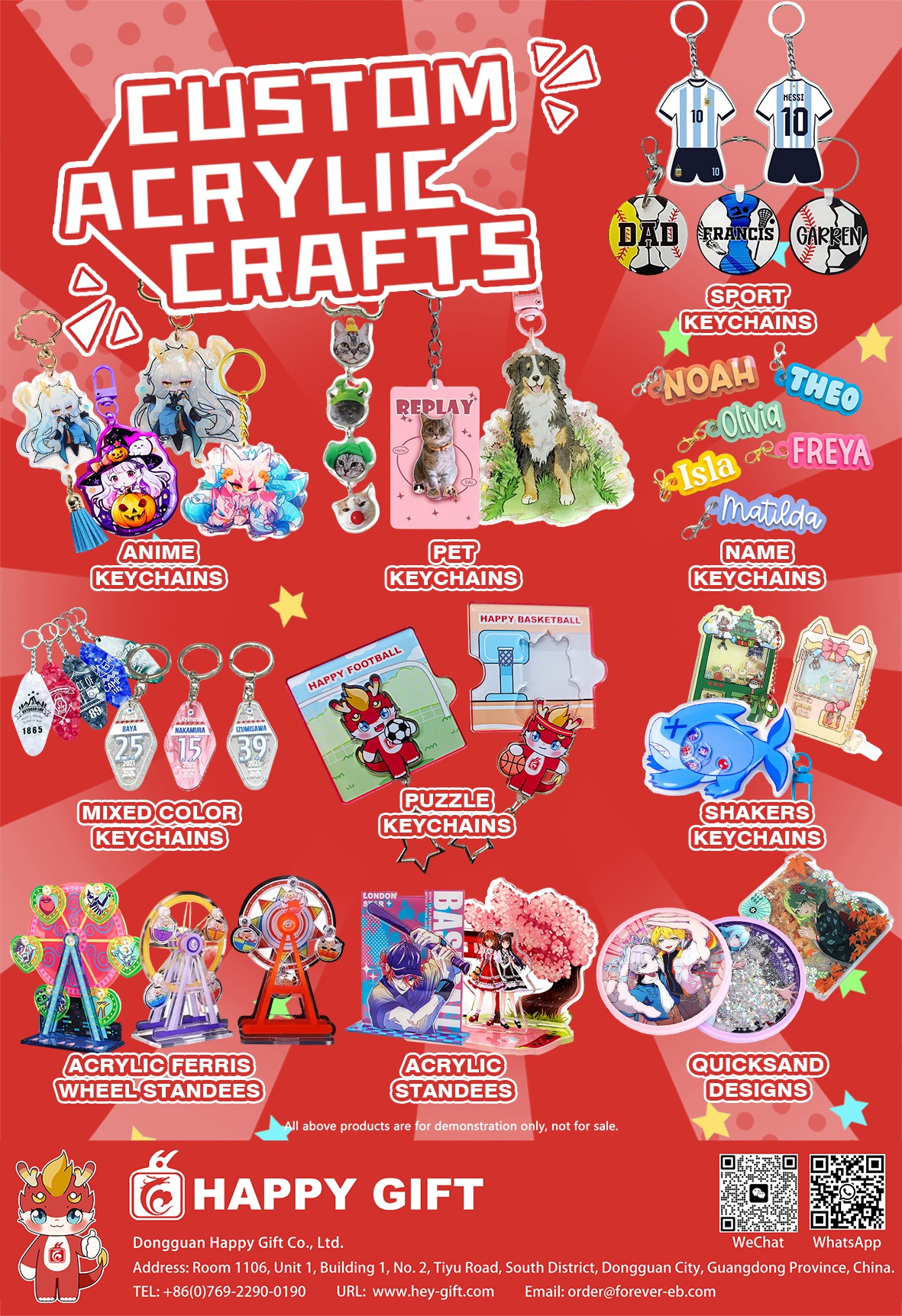 2026 Custom Acrylic Crafts
